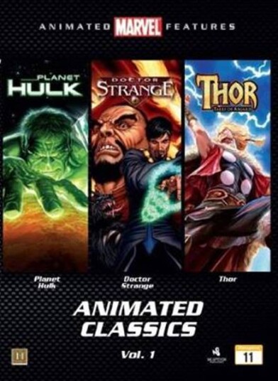 Marvel Animated Classics Vol 1 DVD