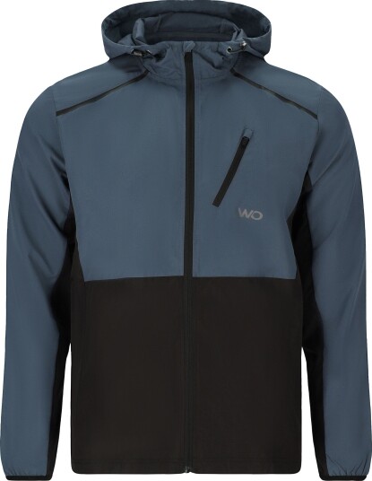 Workout Cacadoo Jacket W/hood Herre Slate Blue L