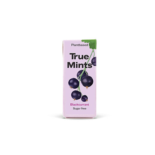 True Gum Pastiller Blackcurrant True Mints 1 Stk