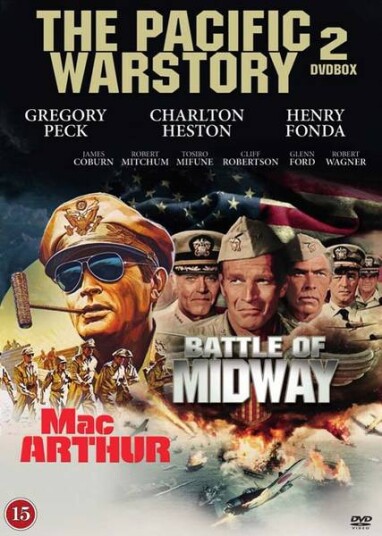 The Pacific War Story Midway 1976 & Macarthur 1977 DVD