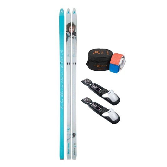 Åsnes Gamme 54 Bc Ski - Fjellskipakke Med Rottefella Bc Manuell Og Åsnes X-skin Nylon Oc 45 Mm 210 cm