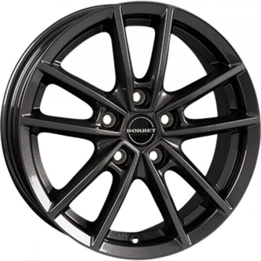 Borbet W Anthracite Dark 6x15 5x100 ET43 B57.1