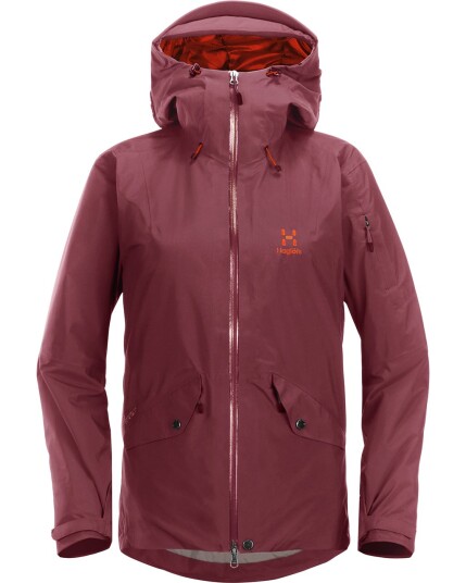 Haglöfs Khione Insulated Jacket W Aubergine (Storlek S)