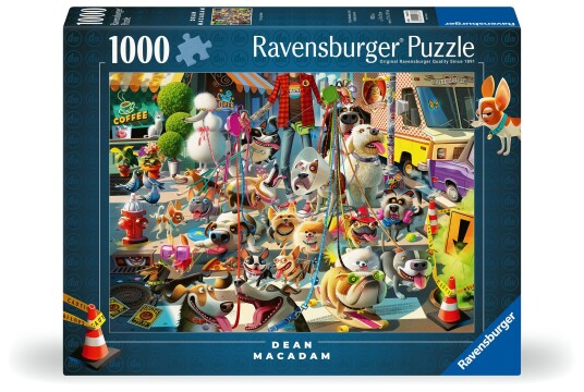 Ravensburger Puslespill 1000 Stk. Hundepasser