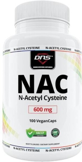 DNS Nac N-Acetyl Cysteine 600 Mg - 100 Kapsler