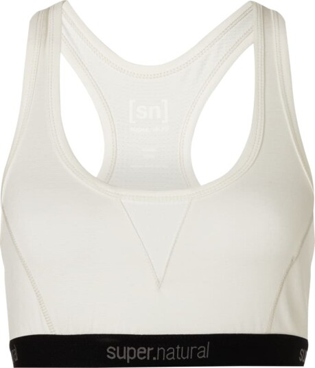 super.natural Women's Tundra220 Semplice Bra L, Fresh White