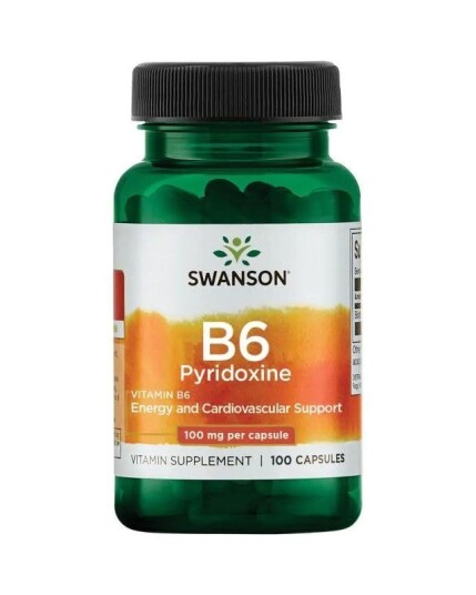 Swanson - Vitamin B-6 - 100mg - 100caps