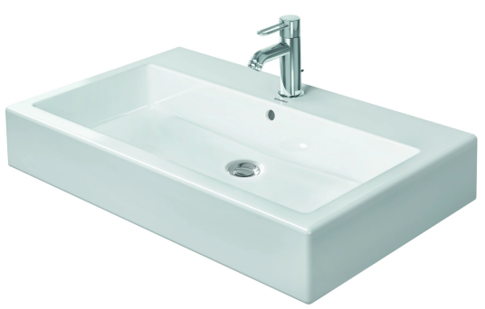 Duravit Vero Møbelservant 800x470 mm, 1 bl.hull, u/o.l, Hvit m/WG