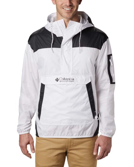 Columbia Challenger Windbreaker M White/Black (Storlek M)