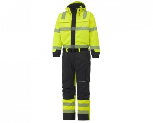 HH Alta Vinterkjeledress, HiVis kl.3 Unisex, Str. C58, Gul/Sort