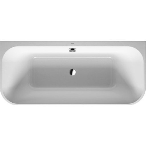 Duravit Happy D.2 Badekar m/panel 1800x800 mm. Mot én vegg