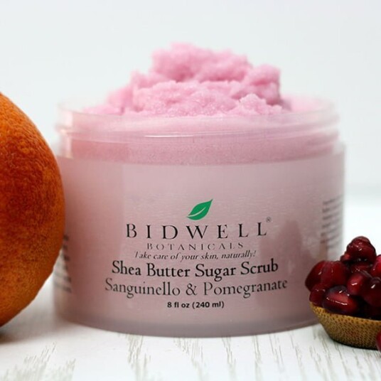 Bidwell Botanicals Sugar Scrub Sanguinello & Pomegranate 240 ml