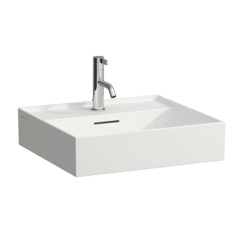 Kartell Laufen servant, 50x46 cm, matt hvit