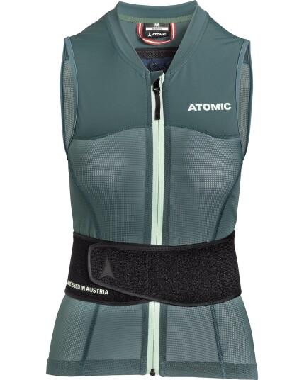 Atomic Live Shield Vest Amid W Dark Green/Mint Sorbet (Storlek L)