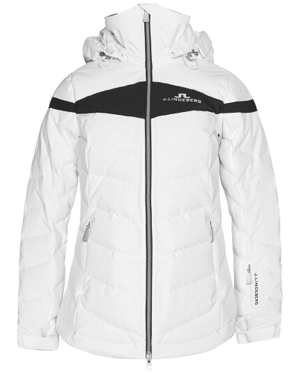 J.Lindeberg Crillon Down Jacket JL 2L W White (Storlek S)