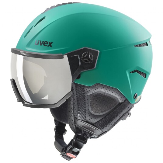 Uvex Instinct Visor, Skihjelm med Visir, Proton Matt 56-58cm