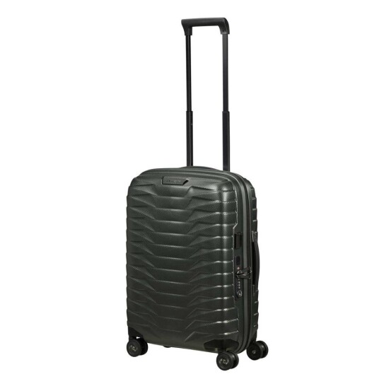 Samsonite PROXIS Utvidbar kabinkoffert 55 cm med 4 hjul Matt Climbing Ivy