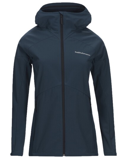 Peak Performance Adventure Hooded Jacket W Blue Steel (Storlek L)