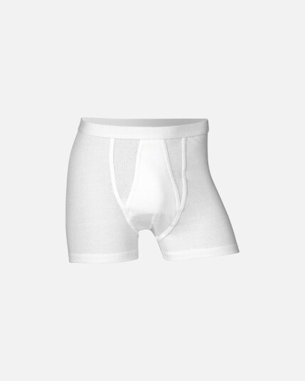 "Light" boxers | 100% bomull | hvit