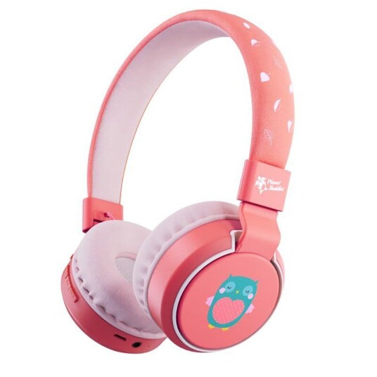 Planet Buddies Bluetooth On-Ear Barnehodesett Rosa / Ugle