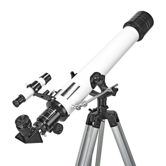 Teleskop, Stjernekikkert med Stativ - 70mm Blenderåpning, Finderscope 5x24