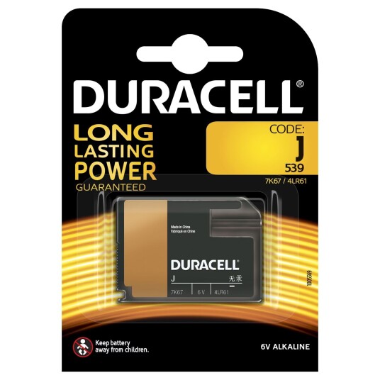 Duracell batteri 7K67