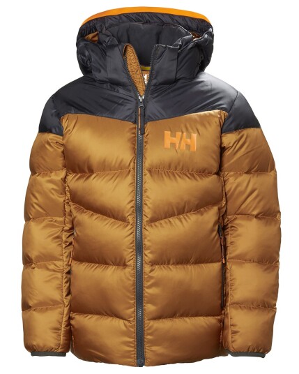 Helly Hansen Isfjord Down Mix Jacket JR Cinnamon (Storlek 164)