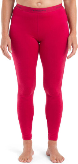 Icebreaker Women's 200 Oasis Leggings XL, Electron Pink