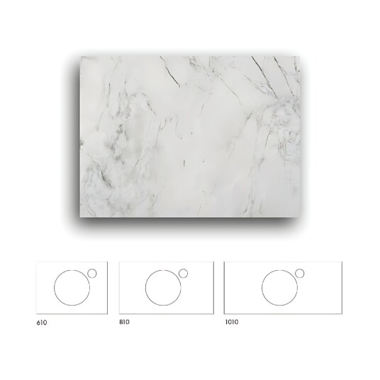 Macro Design Crown+ Dekton Benkeplate Bergen / 81cm