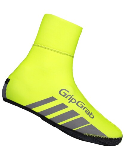 GripGrab RaceThermo Hi-Vis Waterproof Winter Shoe Cover Yellow Hi-Vis (Storlek S)