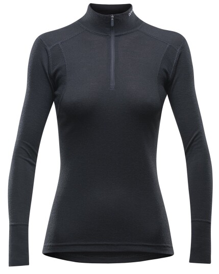 Devold Hiking Half Zip Neck W Black (Storlek XS)