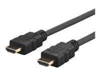 VivoLink Pro - HDMI-kabel med Ethernet - HDMI hann til HDMI hann - 2 m - svart - formstøpt, 4K-støtte