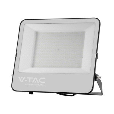 V-Tac 200W LED lyskaster - 185LM/W arbeidslampe utendørs - Dimbar : Ikke dimbar Farge på huset : Svart Kulør : Kald