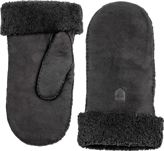 Hestra Sheepskin Mitt Svart 7