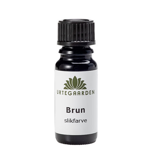 Urtegaarden Brun Slikfarve 10ml