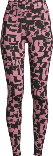 Casall Women's Iconic Printed 7/8 Tights Rosa 42 Woman