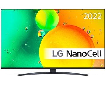 LG 43NANO766QA Smart TV med webOS og 43" Skjerm