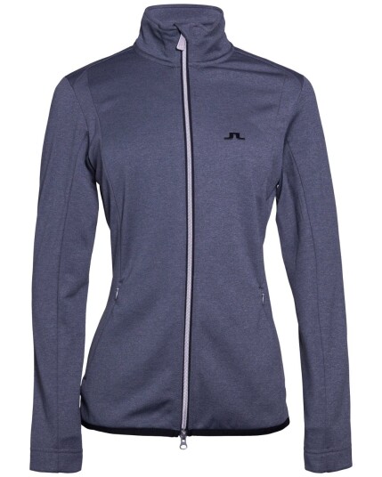 J.Lindeberg Tanaga Jacket Tech Jersey W Grey Melange (Storlek S)