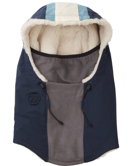 Burton Retro Outerwear Hood Dress Blue