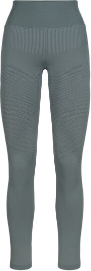 Johaug Vision Wool Seamless Running Tights Dame Green/Blue XS/S