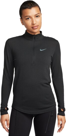 Nike Dri-Fit Swift Long Sleeve Dame Black M