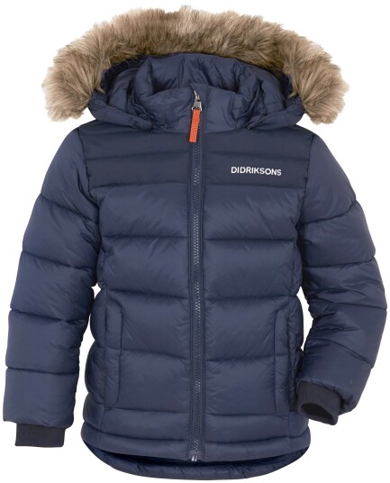 Didriksons Digory Kids Puff Jacket 2 Navy (Storlek 120)