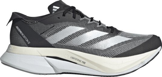 Adidas Women's Adizero Boston 12 Shoes Core Black/Cloud White/Carbon 40, Core Black/Cloud White/Carbon