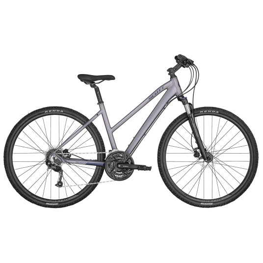 Scott Sub Cross Park Hybrid Bike Lady 23, dame M Amethyst Silver Dark