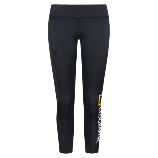 National Geographic Women's Tights Big Logo Sort XS Woman