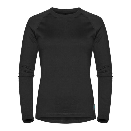 Hellner Women's Nieras Merino Top 2.0 XXS, Black Beauty