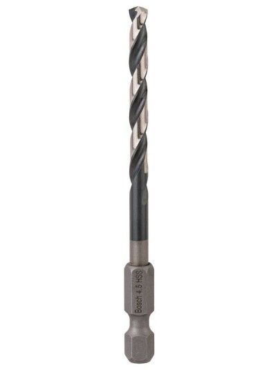 Bosch HSS spiralbor med sekskanttange 4,5 mm 4.5 x 47 x 87 mm