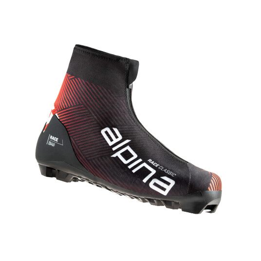 Alpina XC Boots Racing Classic 22/23, unisex klassiskstøvel 38 BLACK/RED/WHITE