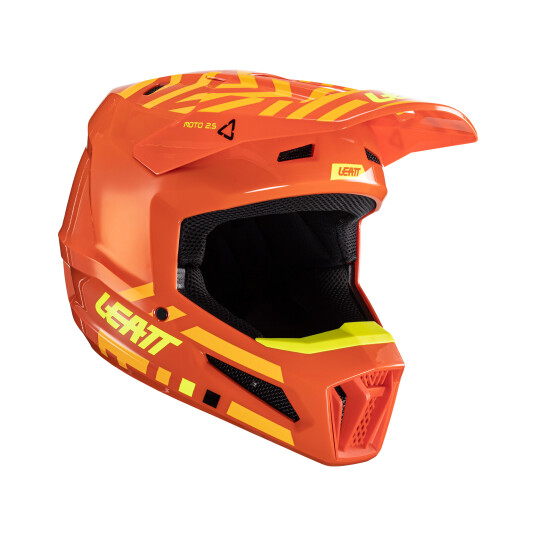 Leatt Crosshjelm Sett  Moto 2.5 V24 Sitrus