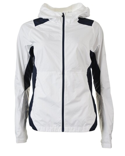 J.Lindeberg Hooded Wind Jacket JL Wind Pro W White (Storlek M)